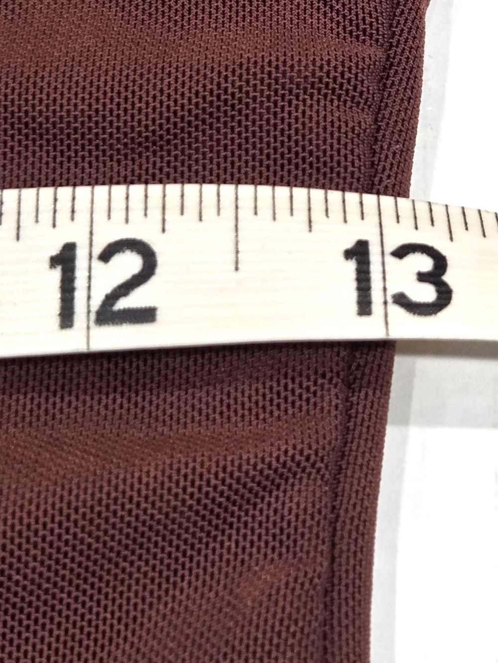 NWT Soly Hux Chocolate Mesh Tie-Front Keyhole Cutout Bodysuit Size Medium - Picture 11 of 13